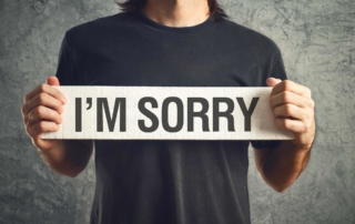 The Courage to Apologize
