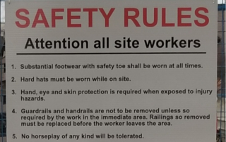 signage for respectful workplace