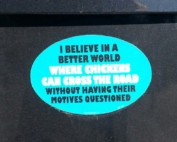 bumper sticker