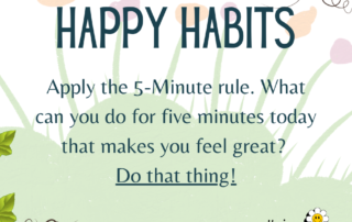 happy habits 5 minute