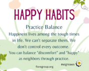 Happy Habit - Practice Balance