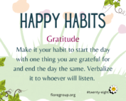 happy habit gratitude