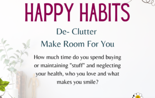happy habit de-clutter