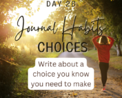 day 27 journal