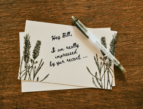 A Handwritten Note Changed My Energy At Work